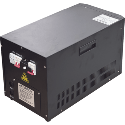 EPCOM POWERLINE - Regulador de Voltaje Industrial Split Phase / 2 kVA / 2 kW / Estabilización ±2% / Entrada 176-264 Vca / Salida 215.6-224.4 Vca / Eficiencia 98% / Tiempo de Respuesta 0.5 s