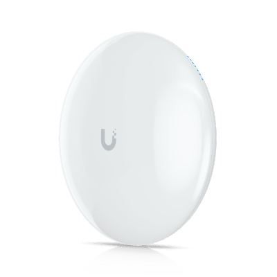 UBIQUITI - UniFi Device Bridge para enlace PTP en 5 GHz hasta 5 Km, o como CPE en PTMP,  hasta 867 Mbps, MU-MIMO 2x2, antena de 19 dBi, incluye inyector