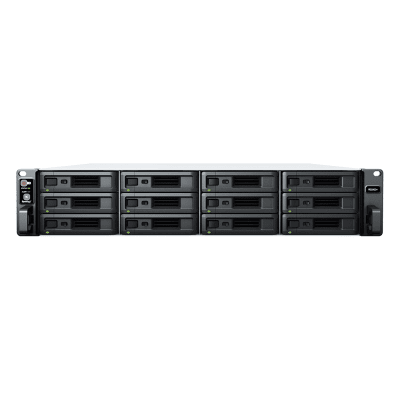 SYNOLOGY - Servidor de Almacenamiento RackStation RS2423+ | 12 Bahías | 2U | Hasta 216 TB | Rendimiento 3,500/1,700 MB/s | Expansión a 432 TB | 10GbE | Fuentes de Alimentación Duales | Alta Disponibilidad.