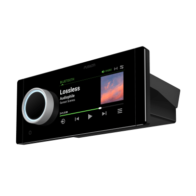 GARMIN - Estéreo Marino / Pantalla Táctil LCD 4.3" (109 mm) / 4 Zonas Multi-Zone™ / Amplificador Clase D 40W x 4 / DSP Integrado / Wi-Fi / Bluetooth / AirPlay 2 / HDMI ARC / NMEA 2000 / IPX6-IPX7