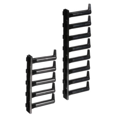PANDUIT - Kit de Dedos Para Administración de Cables en Gabinetes Net-Access™ de 42 o 45 UR, Dedos de 100 mm de Longitud, Color Negro