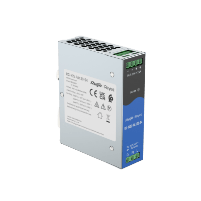RUIJIE - Fuente de Alimentación AC/DC 120W DIN-RAIL para Switch Industrial