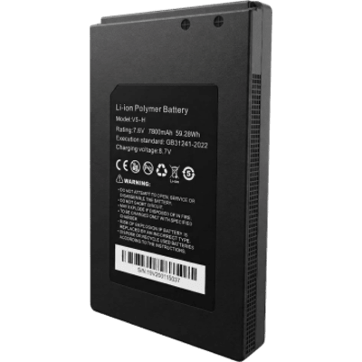 EPCOM - Batería Li-ion 7.6V para tester de Video | Compatible con TPTURBO8K y TPTURBO8KPLUS | 7800mAh 59.28Wh | Voltaje de Carga 8.7V | Dimensiones 122x74x14 mm (4.8x2.91x0.55 in) | Peso 260 g (0.57 lb) | Estándar GB31241-2022