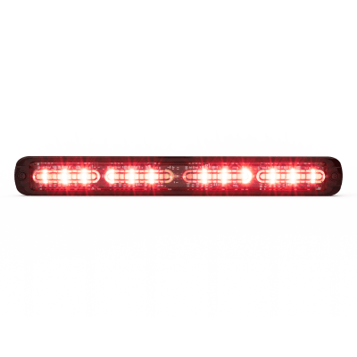 ECCO - Luz auxiliar Giga Thin 11¨ Quadcolor Rojo/Azul/Ambar/Blanco 48 LED Con funcionalidad de director de tráfico