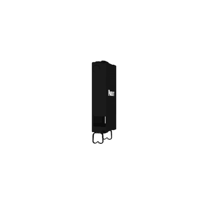 PANDUIT - Caja de Conexión de Fibra Óptica, Para Montaje en Pared, Acepta 1 Placas FAP o FMP, Hasta 24 Fibras, Color Negro