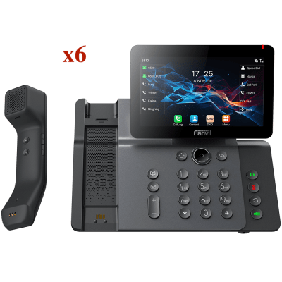 FANVIL - Kit modelo V66PRO ¡Llévate 6 Teléfonos por el Precio de 3!