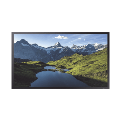 SAMSUNG ELECTRONICS - Pantalla Profesional LED 75" para Exterior con Vidrio Templado de Protección 5T, Full HD (1080p), HDMI/HDBaseT (LAN), Brillo 3500 cd/m2.