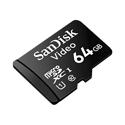 SANDISK - Sandisk Video Ultra SDXC UHS-I/Class 10 MSD SDSDQAS4-064G-BP