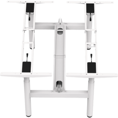 EPCOM INDUSTRIAL - Escritorio Ajustable Motorizado / Altura 700-1200 mm / Ancho 1010-1750 mm / Velocidad 30 mm/s / Carga 120 kg / Carrera 500 mm / Voltaje 100-240V
