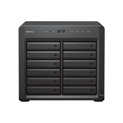 SYNOLOGY - Servidor NAS Synology DiskStation DS3622xs+ | 12 Bahías | Intel Xeon 6 Núcleos | 16 GB DDR4 ECC | 10GbE RJ-45 | Expansión Hasta 36 Bahías | RAID F1, 0, 1, 5, 6, 10 | Caché NVMe SSD .
