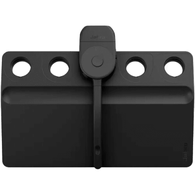 JABRA - Organizador de Brazo de Micrófono / Accesorio para Jabra Perform 75 / Kit de 2 Piezas / Color Negro / Compatibilidad Total
