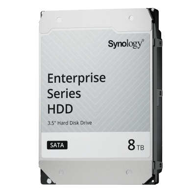 SYNOLOGY - Disco Duro SATA de 3,5" Serie Enterprise HAT5300 | Capacidad de 8TB / 7200 RPM / Caché de 256 MB | MTBF 2.5 Millones de Horas | Carga de Trabajo 550 TB al Año.