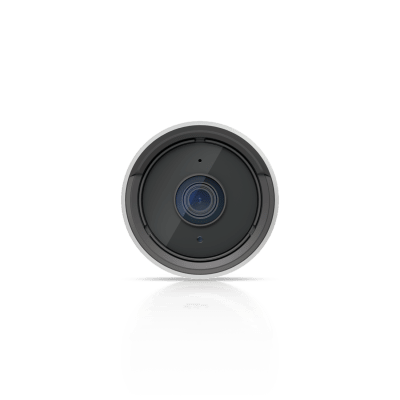 UBIQUITI - Cámara UniFi Protect G6 Bullet Color Blanco, PoE, 1.8" 4K, AI Multi-TOPS, Visión Nocturna IR 30m, Protección IP66, Reconocimiento Facial y Placa, Montaje en Pared, Techo, Poste