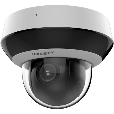 HIKVISION - Mini Domo PTZ IP 4 Megapixel / 4X Zoom / Micrófono y Bocina Integrada / ACUSENSE / H.265+ / 20 mts IR EXIR / WDR / PoE / IK10 / IP66 / DarkFighter /  / Micro SD