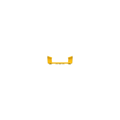 PANDUIT - Canaleta FiberRunner™ 12X4, de PVC Rígido, Color Amarillo, 3 m. de Largo