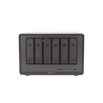 UGREEN - NAS UGREEN NASync DXP6800 Pro / Intel Core i5-1215U 10 Núcleos / 6 Bahías SATA + 2 M.2 NVMe / 2 Puertos Thunderbolt 4 / 2 Puertos 10GbE / 8K HDMI / PCIe 4.0 x4 / DDR5 Hasta 64GB / Compatibilidad Multiplataforma