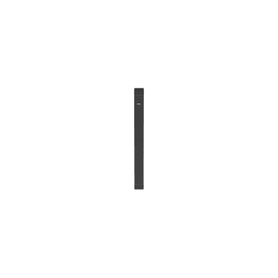 PANDUIT - Organizador Vertical PatchRunner™, Sencillo (Solo Frontal), Para Rack Abierto de 45 Unidades, 8 in de Ancho, Color Negro
