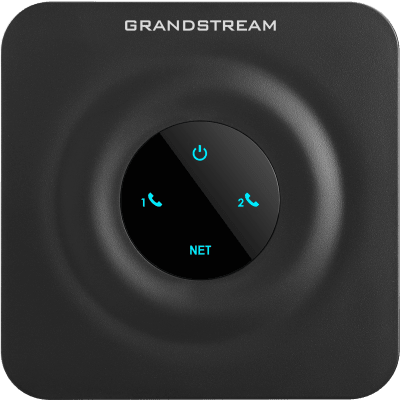 GRANDSTREAM - Adaptador de Teléfonos Analógicos ATA / 2 Puertos FXS (Conectar Teléfono Análogo) / Soporta 2 Perfiles SIP / Ethernet 10/100Mbps / Seguridad TLS y SRTP / Conferencia de Voz 3 Vías /