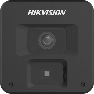 HIKVISION - Micro Cámara IP para Manufactura de 5 Megapixel / Lente de 4 mm / Micrófono Interconstruido / Enfoque de 0.1 Metro a 0.5 Metros / 0.5 Metros de Luz Blanca / Ideal para Procesos de Manufactura / WDR 120 dB / PoE / Micro SD
