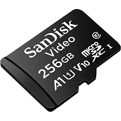 SANDISK - Memoria microSD SanDisk 256GB / Alta Resistencia / Videovigilancia / Clase 10
