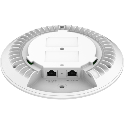 GRANDSTREAM - Punto de Acceso Wi-Fi 7 GWN7670 / 3.6 Gbps Inalámbrico / 5 Gbps Cableado / MIMO 2x2:2 / 256 Clientes Simultáneos / PoE+ / Montaje en Pared o Techo / BLE 5.3 / Controlador Integrado