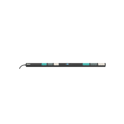PANDUIT - PDU Inteligente Monitoreable EL2P para Distribución de Energía, Enchufe de Entrada IEC 60309 3P+N+E 6h 16A (IP44), 21 Salidas C13/C15 y 21 C13/C15/C19/C21, de Instalación Vertical, 230 Vca, 16 Amp
