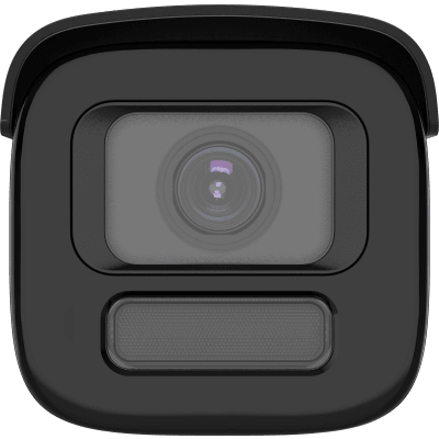 HIKVISION - [Dual Light + ColorVu 3.0 + HikAI] Bala IP  4 Megapixel / Lente Mot. 2.8 a 12 mm / 60 mts IR + Luz Blanca / Exterior IP67 / WDR 130 dB / ACUSENSE 3.0 / Microfono Integrado / Metal / NEMA 4X / ACUSEARCH