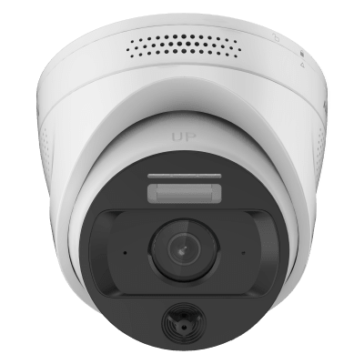 HIKVISION - (HikFire) Cámara IP 4 Megapíxel / Detección de Temperatura sin Contacto / Exterior IP66 / Compatible con Hik-Connect / Micrófono y Bocina para Audio de dos Vías