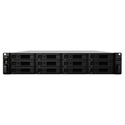SYNOLOGY - RackStation RS3618xs | Almacenamiento Empresarial | CPU Intel Xeon D-1521 | 12 Bahías | Escalable a 36 Bahías | 8GB DDR4 ECC | 10GbE | Compatibilidad con Virtualización .