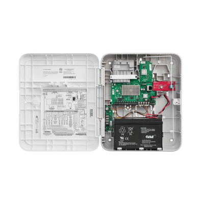 HONEYWELL HOME RESIDEO - Panel de Control VISTAH3 / 64 Zonas / 8 Zonas Cableadas y 56 Inalámbricas / Compatible con PROSiX / 4 Ranuras de Expansión / Slot para Triple Comunicación IP-Celular-Wi-Fi / Integración Z-Wave por Modulo / Compatible con Total