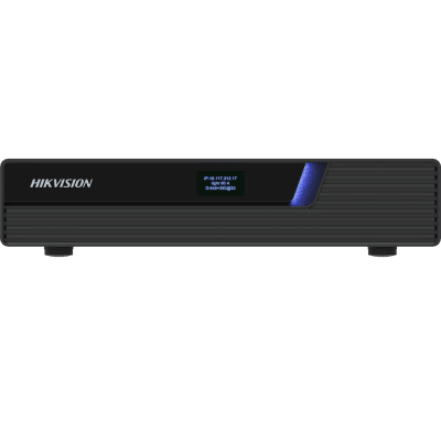 HIKVISION - Transmisor HDMI / 1080p 60 fps / YUV 444 / POE 802.3at / Dual Ethernet Gigabit + SFP / RS-232/485 / Instalación Rack