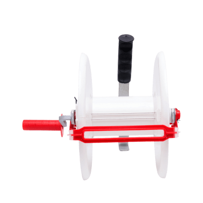 SFIRE - Carrete para Cerco Eléctrico / 260 x 360 mm (10.2 x 14.2 in) / Material PP y Metal / 1.7 kg / 3 Colores / Resistencia Mecánica Superior