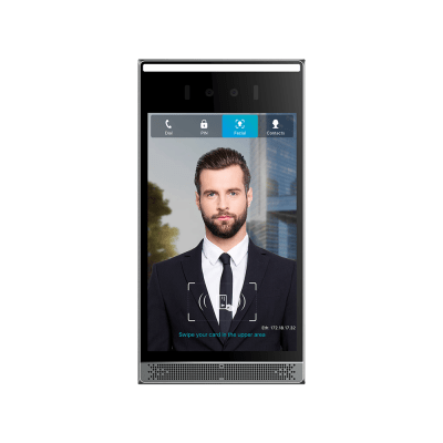FANVIL - Videoportero IP SIP con Reconocimiento Facial, 8" IPS, 10,000 rostros, anti-suplantación, IP66/IK07, PoE