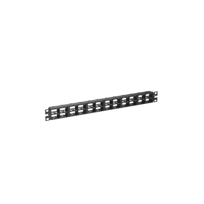 PANDUIT - Panel de Parcheo Modular Mini-Com (Sin Conectores), Plano, Sin Blindaje, Alta Densidad, Números Pre-impresos, de 48 Puertos, 1 UR