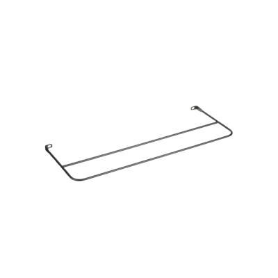 PANDUIT - Barra para Aliviar Tensión o Peso Atrás de Patch Panel, Extendida de 7 Pulgadas, Montaje Invertido, Color Negro