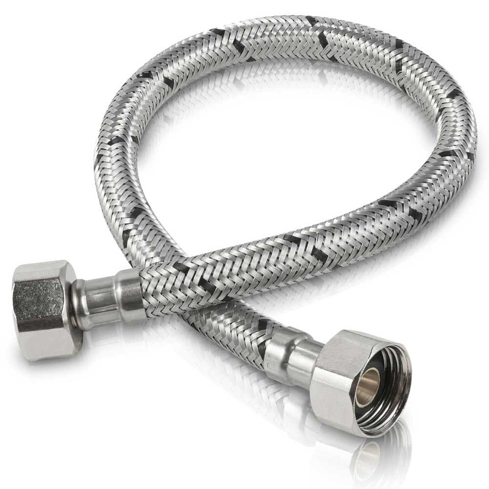 IUSA - Manguera flexible para fregadero y lavabo 55 cm