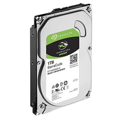 SEAGATE - Disco Duro Interno Seagate Barracuda 1TB 3.5" 7200RPM SATA lll 6Gbit/s Cache 256MB para PC
