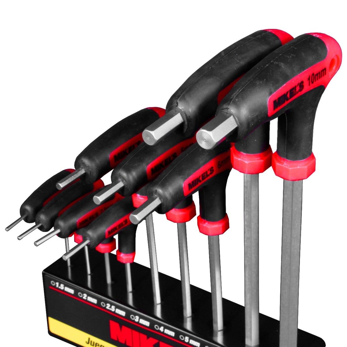 Juego de llaves allen® milimétricas, mango "T"