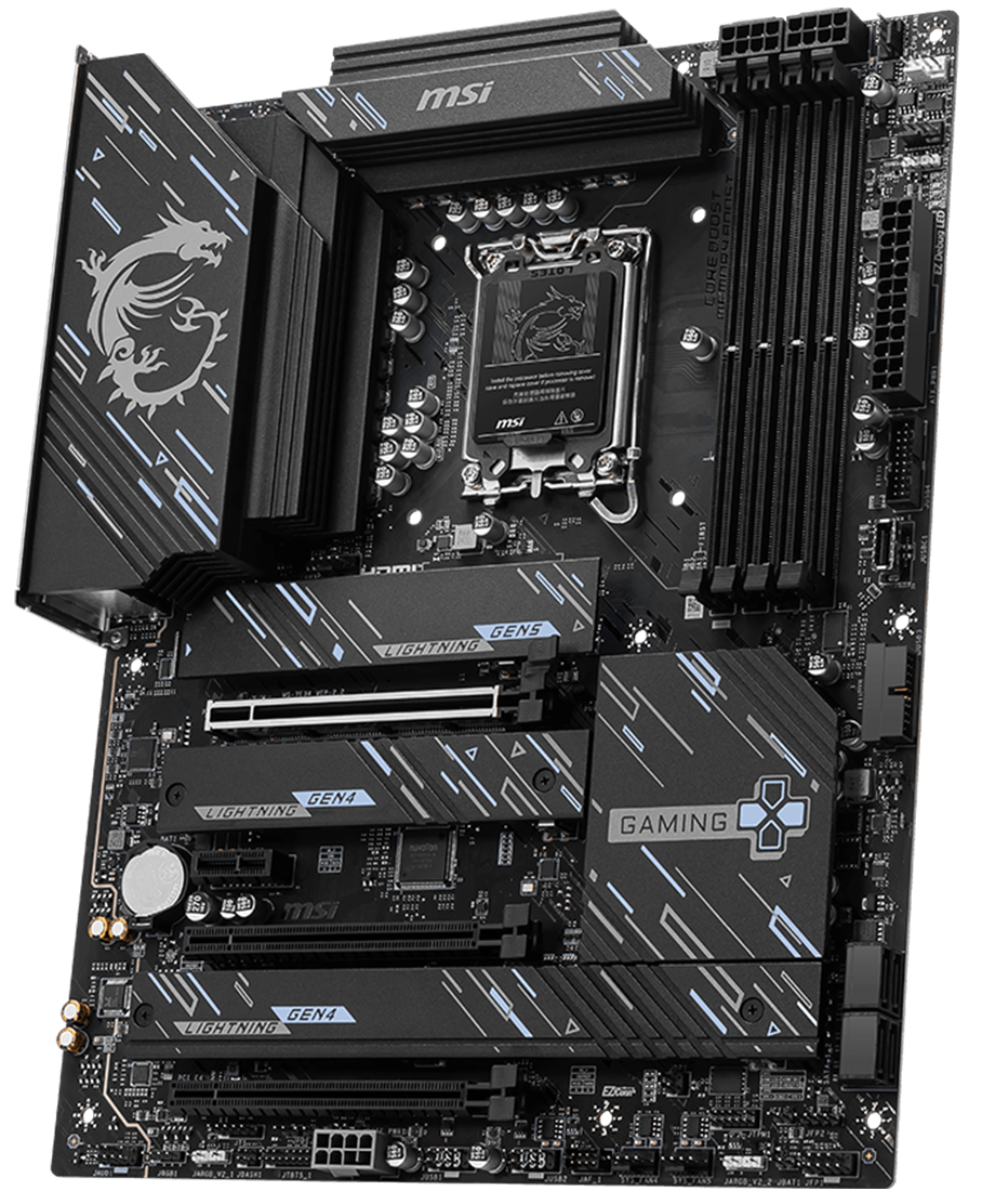MSI - Tarjeta Madre MSI Z890 GAMING PLUS WIFI ATX LGA 1851 Intel Z890 256GB DDR5 HDMI/DP para Intel