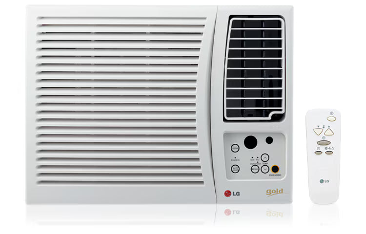 LG ELECTRONICS - Aire Acondicionado LG Tipo Ventana Enfriamiento 8000 BTU/h Temporizador Color Blanco