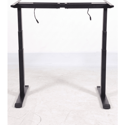 EPCOM INDUSTRIAL - Base de Escritorio Motorizado Profesional / Altura Ajustable 60-125cm / Estructura Estable / Funcionamiento Suave / 3 Preset de Posiciones / Color Negro / Soporta hasta 100Kg de carga
