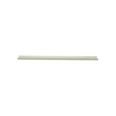 PANDUIT - Base para canaleta T-45, de PVC rígido, con orificios perforados para montaje, 60.3 x 18.5 x 2400 mm, Color Blanco