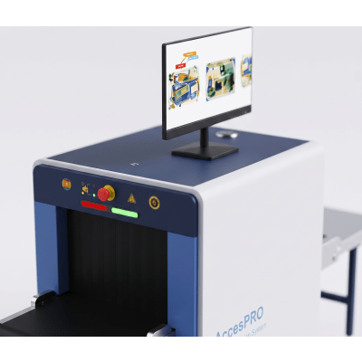 ACCESSPRO - Sistema de Inspección por Rayos X AP5030H / Túnel 50x30 cm / Detección de Explosivos y Materiales Orgánicos / Monitor LCD 21.5" / Zoom 32x / Memoria 100,000 Imágenes / Puesta en Marcha y Capacitación Incluidas