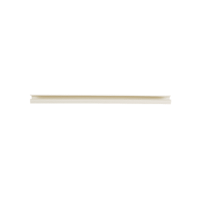 PANDUIT - Canaleta LD10 de PVC rígido, con cinta adhesiva para instalación sin herramientas, de 38.4 x 24 x 2438 mm, Color Blanco Mate