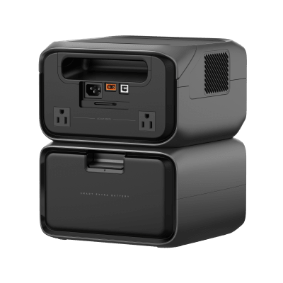 ECOFLOW - EcoFlow River 3 | Estación de Energía Portátil 858Wh Litio LFP / 2 AC 300 W (Max. 550W) / 1 USB-C 100W / 2 USB -A 12W / Cargador de Coche 8A a 12 o 24V / Conectividad WiFi y Bluetooth (App) / Carga Solar 110W Max.