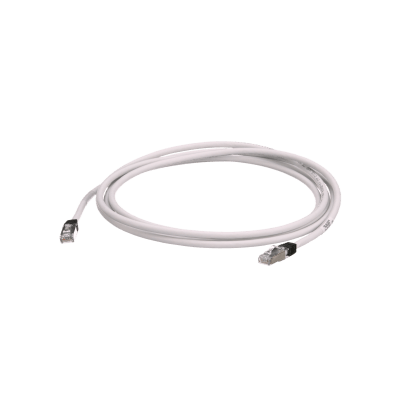 PANDUIT - Patch Cord Cat6A, Blindado S/FTP, CM/LS0H, 2.5 Metros (8.20 Pies), Color Gris