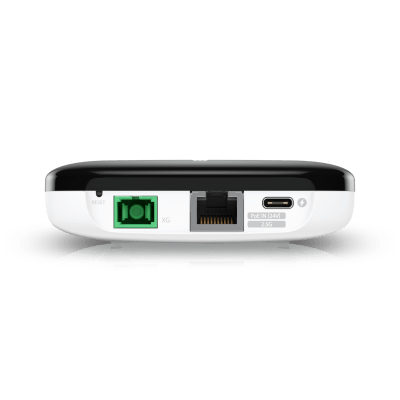 UBIQUITI - Ubiquiti Fiber XG (UISP-FIBER-XG) — ONU con 2.5 Gbps de Subida y 10 Gbps de Bajada, Alcance de hasta 20 km