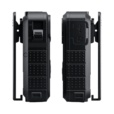 EPCOM - Body Camera / Full HD 1080p / Ángulo 120° / Visión Nocturna IR 10 m (32.8 ft) / Batería 3600 mAh / Memoria 64 GB