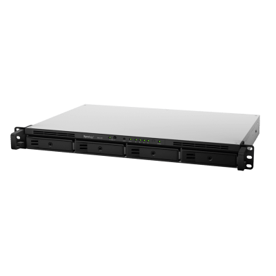 SYNOLOGY - Unidad de Expansión Synology RX418 | 4 Bahías SATA HDD/SSD 3.5" y 2.5" | eSATA | Profundidad 30 cm | Compatible con RackStation 1U | Administración DSM.