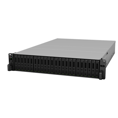 SYNOLOGY - NAS Todo Flash / 24 Bahías / Intel Xeon 12 Núcleos / 16 GB RAM Ampliable a 128 GB / 195,000 IOPS / 10 GbE / 72 Unidades con Expansión / 2.1 GHz